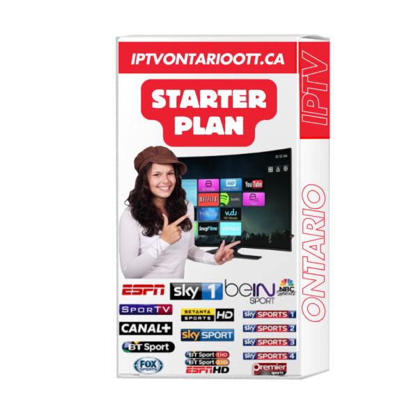 IPTV Ontario Starter Plan - 1 Month Subscription