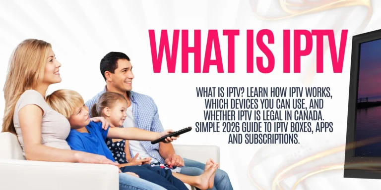 What is IPTV and how IPTV works in Canada
