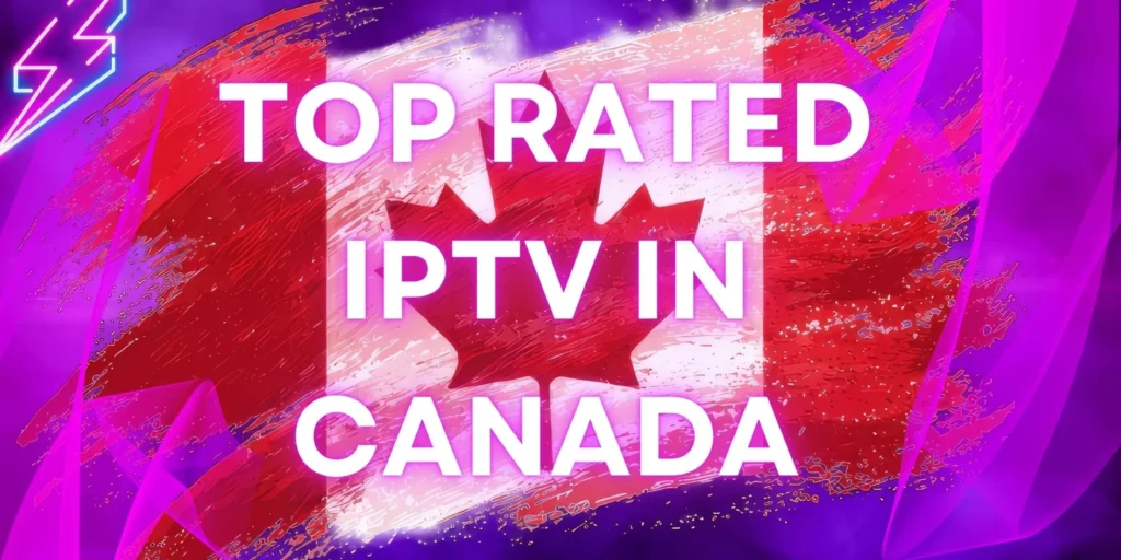 Fast streaming connection for IPTV Brampton Canada on a digital screen.