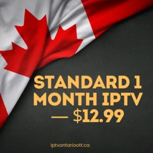Standard 1 Month IPTV — $16.99