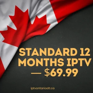 Standard 12 Months IPTV — $75.99